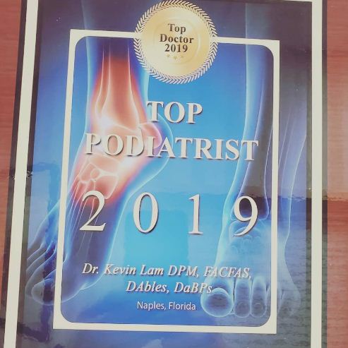 Dr Kevin Lam Top Podiatrist 2019